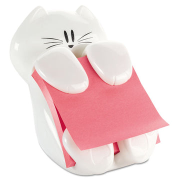 Post-it® Pop-up Notes Super Sticky Pop-up Note Dispenser Cat Shape, 3 X 3, White freeshipping - TVN Wholesale